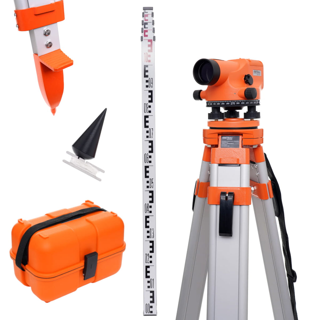NIWELATOR - STRAIGHTEDGE + TRIPOD + CASE KD1095