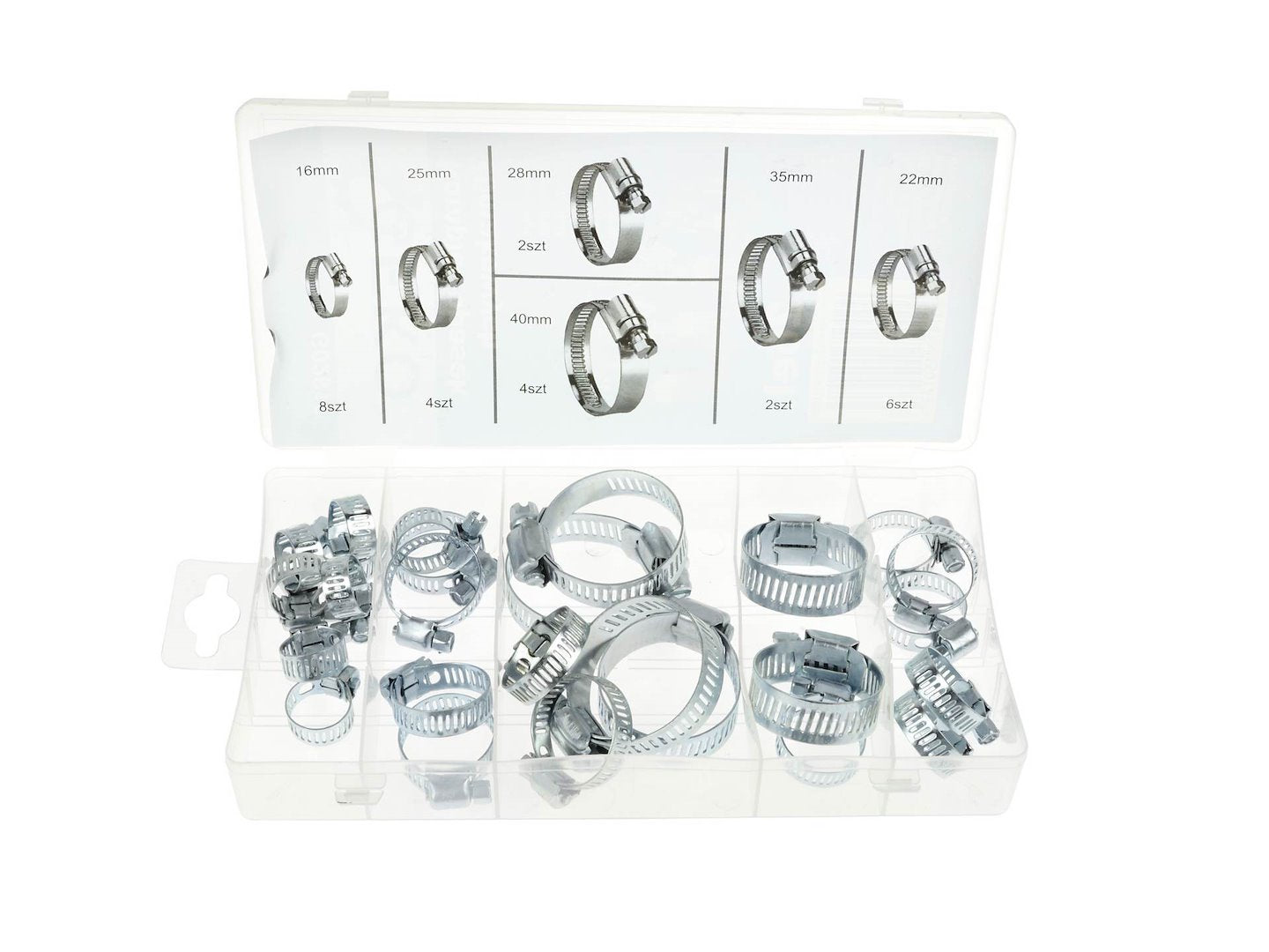 26 pcs Hose Clamp Assortment