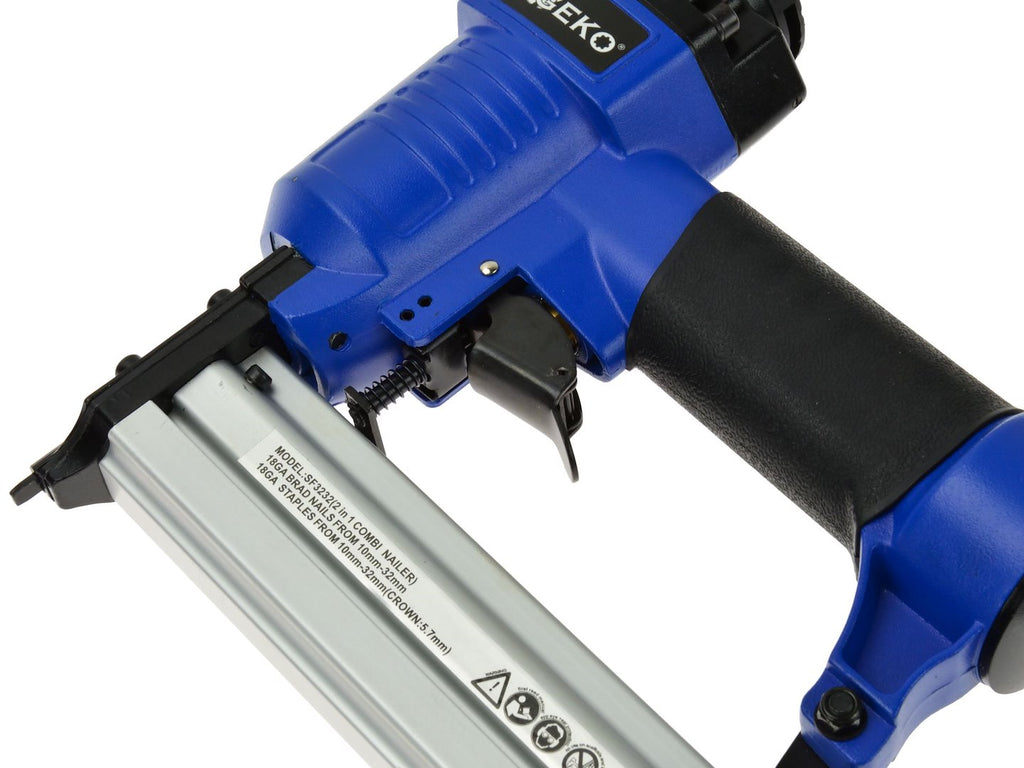 2-in-1 Pneumatic Air Nail and Staple Gun 10-32 mm / GA18-5.7 mm