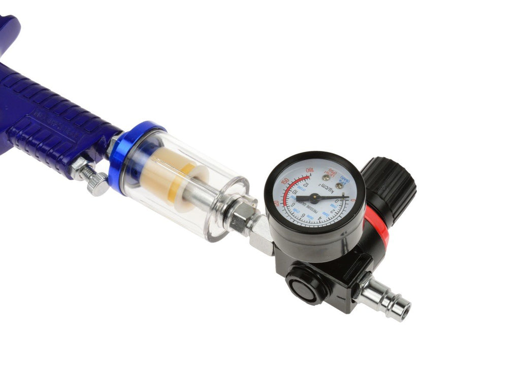 HVLP 1.4 mm Spray Gun with Air Regulator & Air Filter