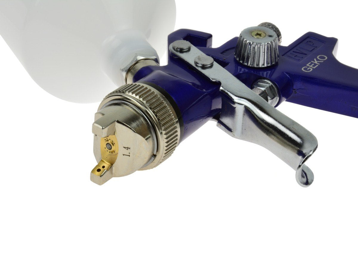 HVLP 1.4 mm Spray Gun with Air Regulator & Air Filter