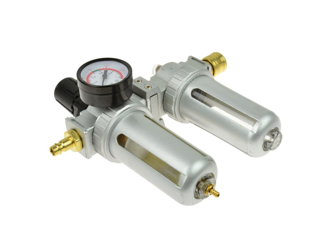 Air Filter, Regulator & Lubricator 1/2" NPT with Gauge