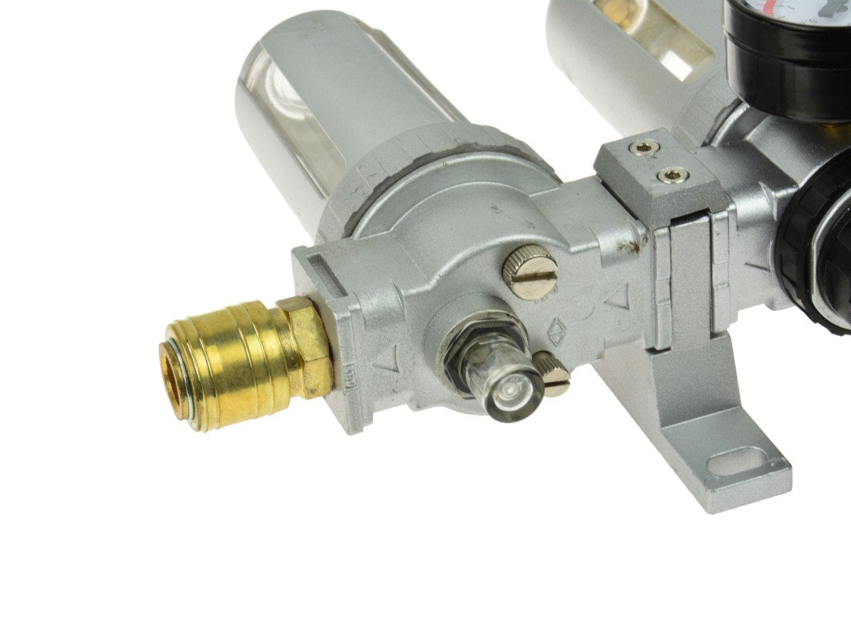 Air Filter, Regulator & Lubricator 1/2" NPT with Gauge