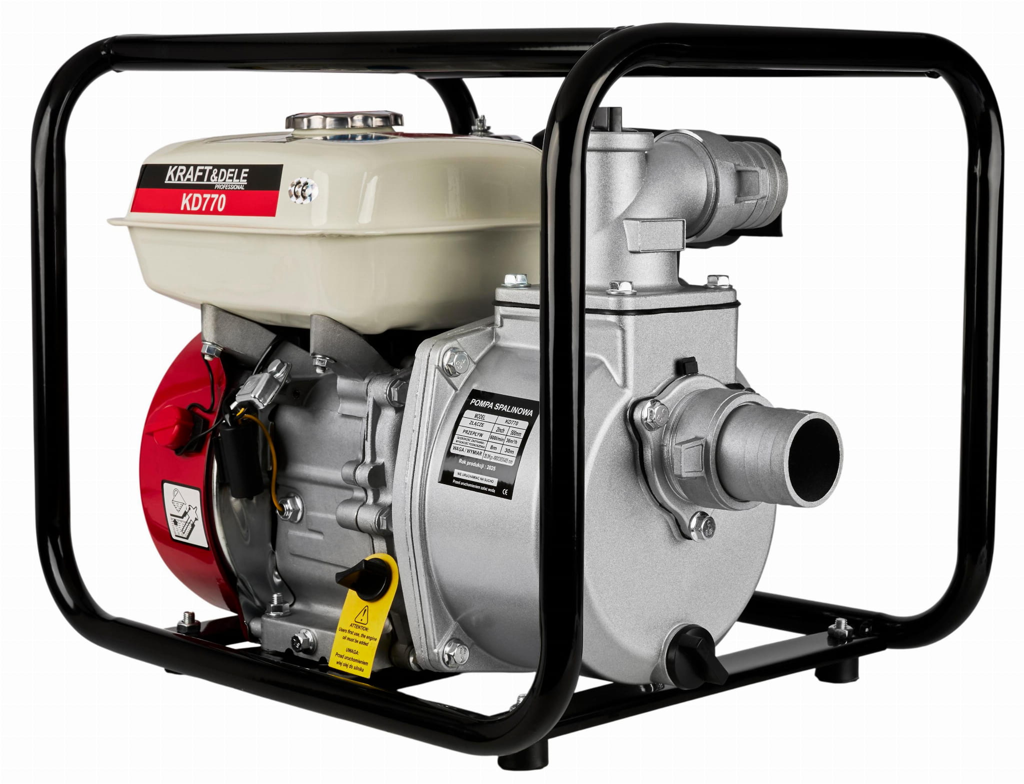 Motor pump gasoline pump 2 inch for water 600l/min KD770