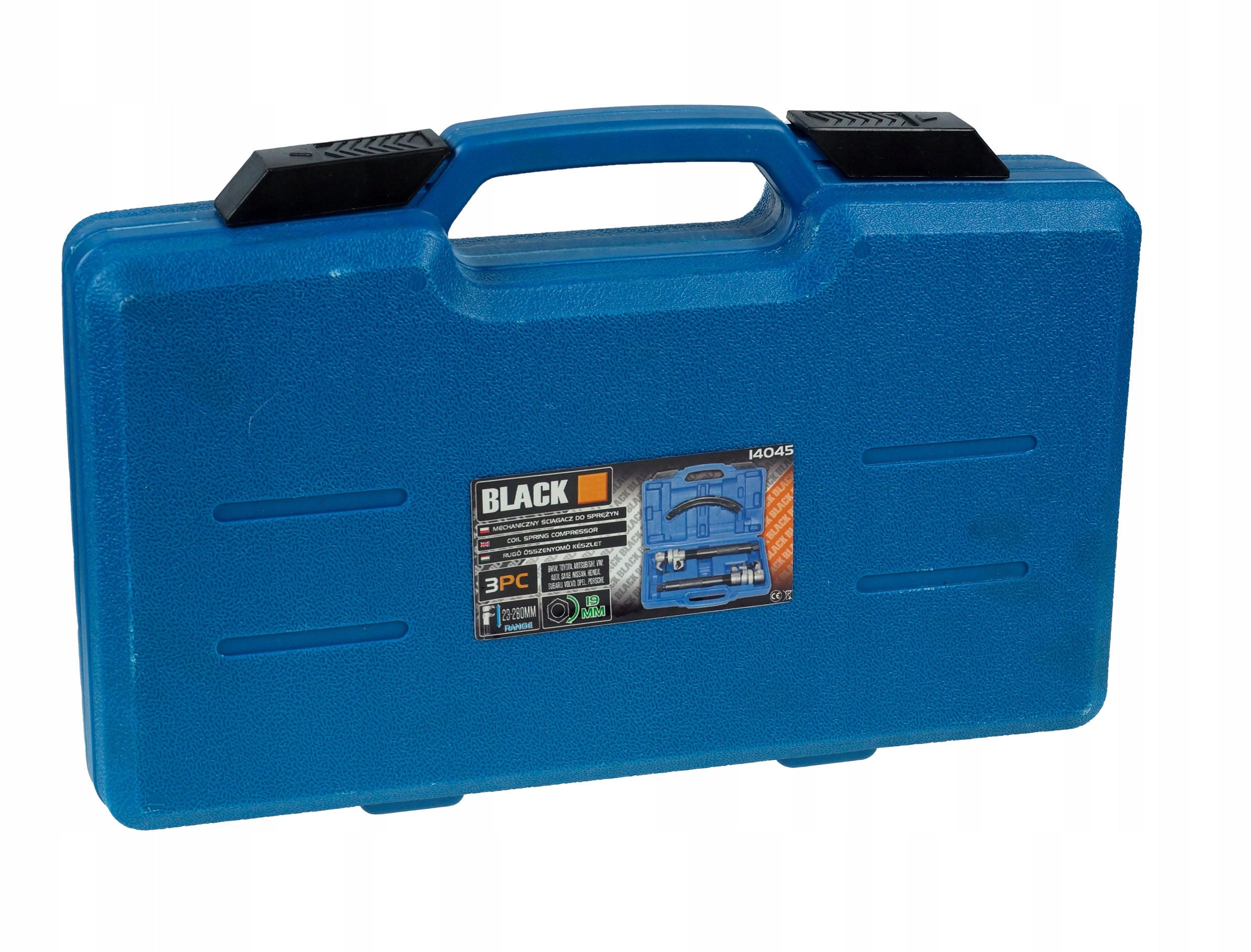 Mehaaniline tugev vedrutõmmits 23-280mm Black