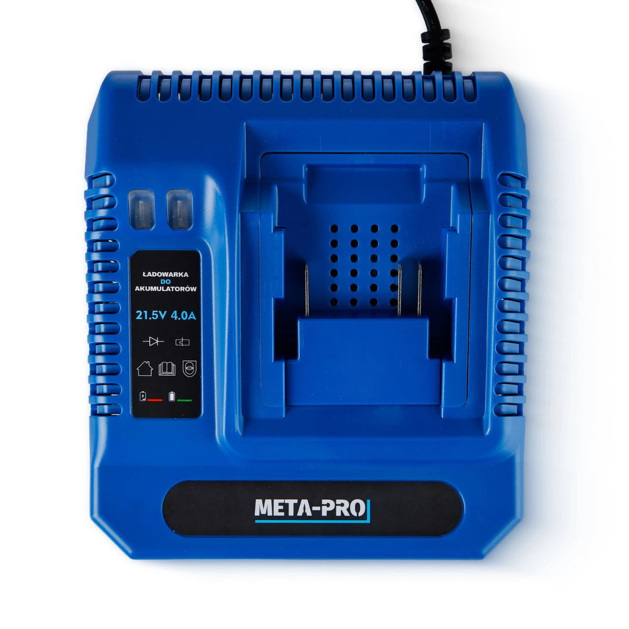 META-PRO Kiire akulaadija 21.5V 4A – Li-Ion elektritööriista laadija