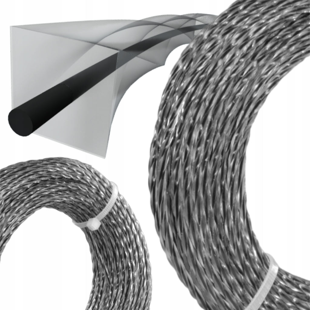 Tugevdatud trimmerijoon 2.4mm x 15m (52100)