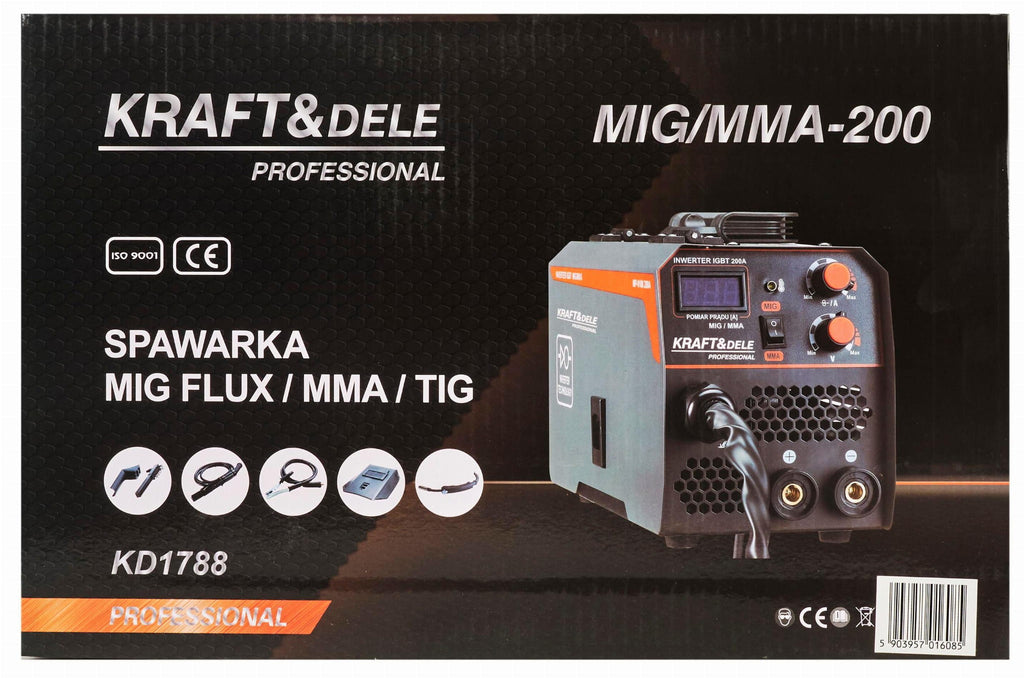 MIG/MMA WELDER 200A MODEL KD1788