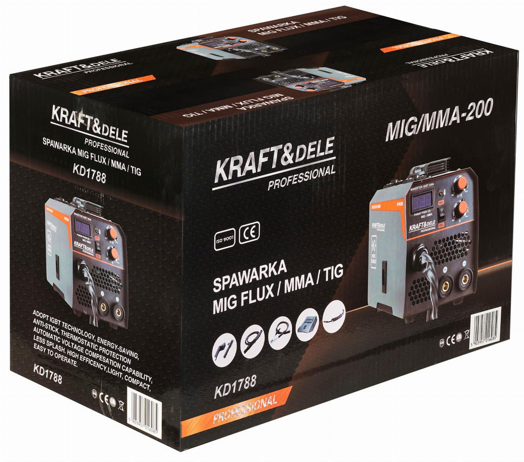 MIG/MMA WELDER 200A MODEL KD1788