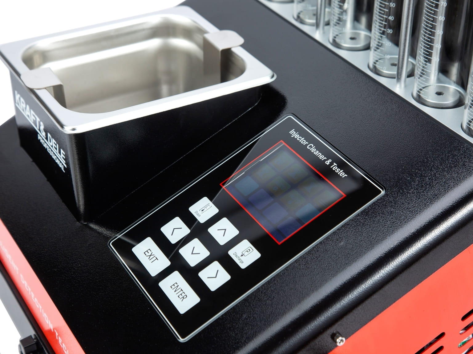 LCD ULTRASONIC Injector Testing / Cleaning Device KD3540