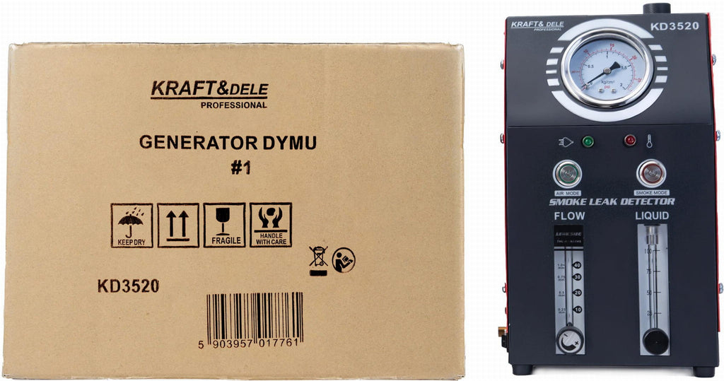 Smoke generator for leak testing systems 12V 9l/min 30ml KD3520