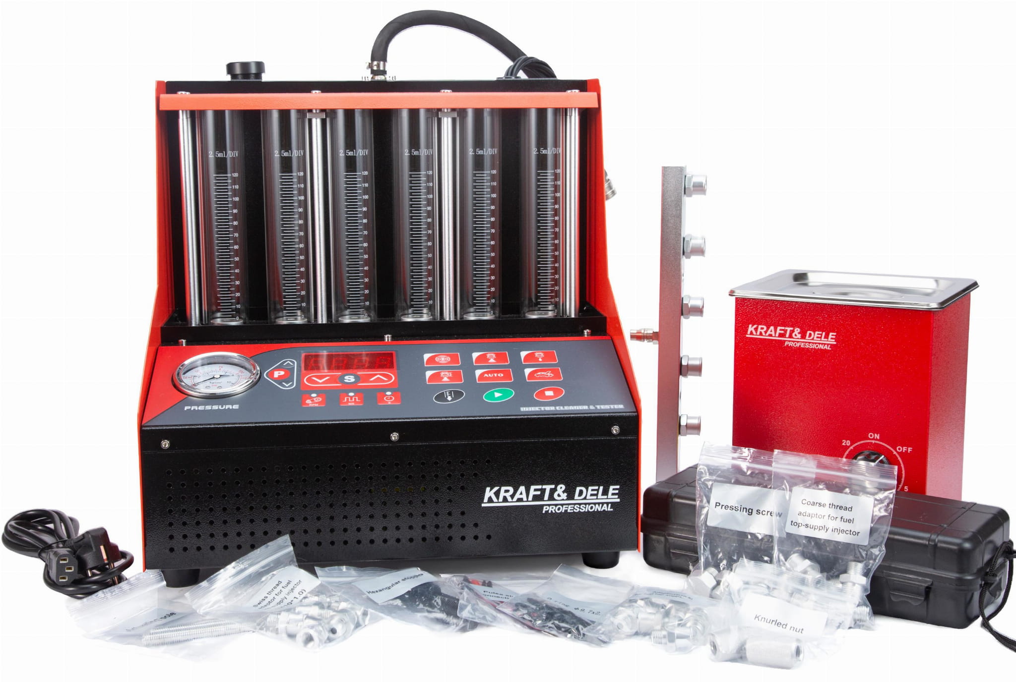 Injector testing/cleaning device KD3541