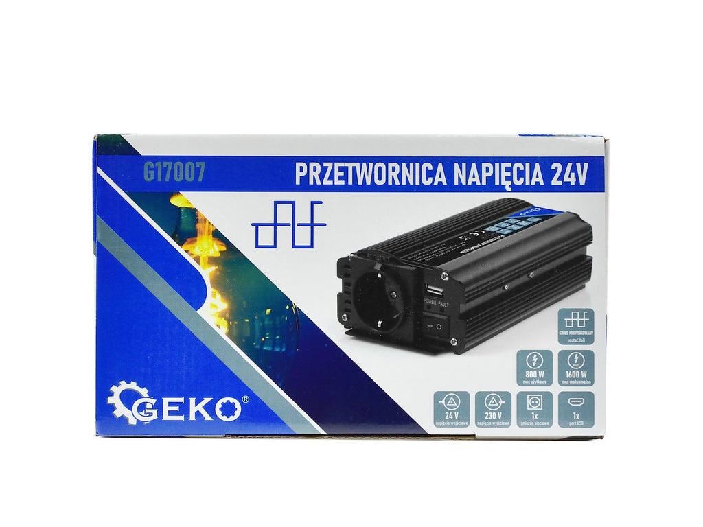 Voltage Converter 24V/230V 800/1600W