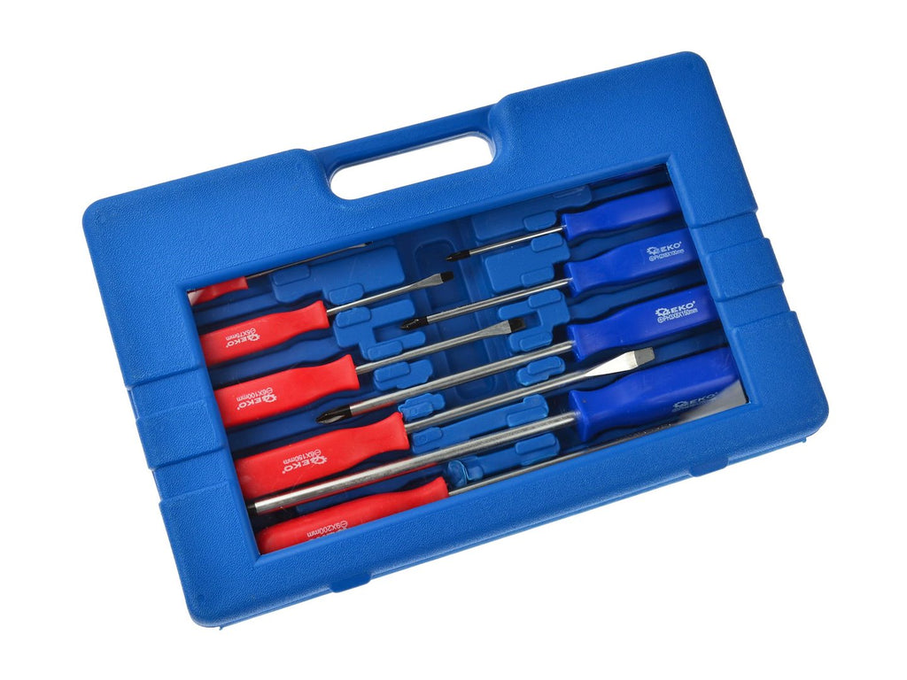 Engineers' and Mechanics' Screwdriver Set, 12 pcs, CrV