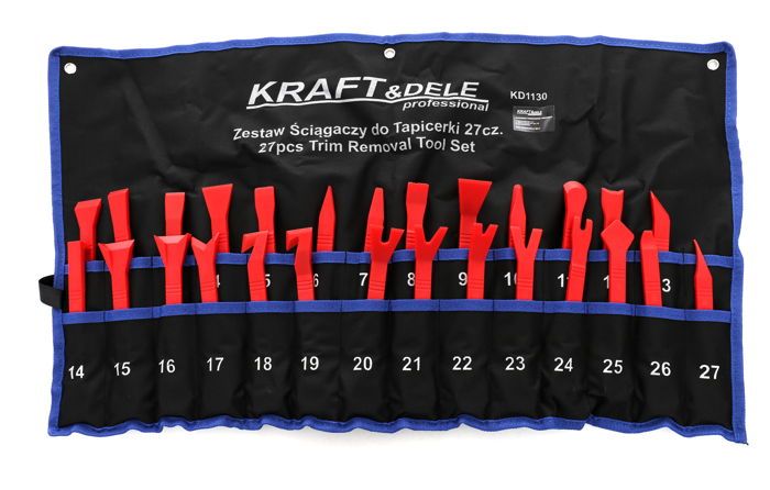 27-osaline polstrieemaldajate komplekt KD1130 (F14)