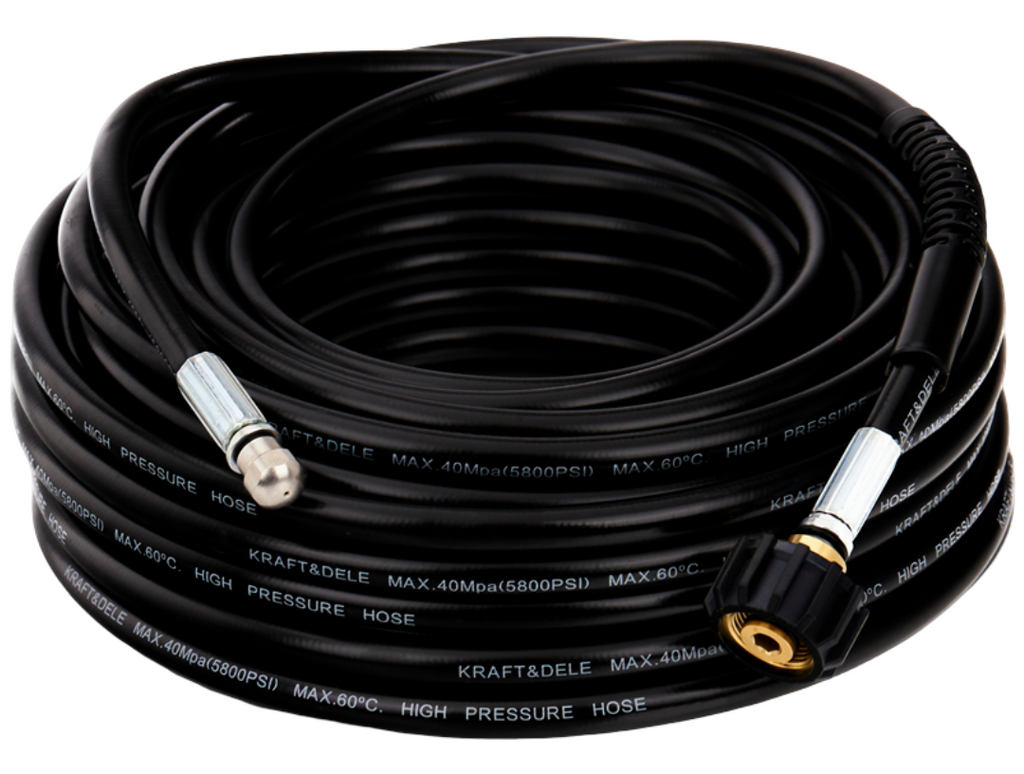 Drenaažipuhastuse voolik 20m – keermega ühendus survepesurile KD2059