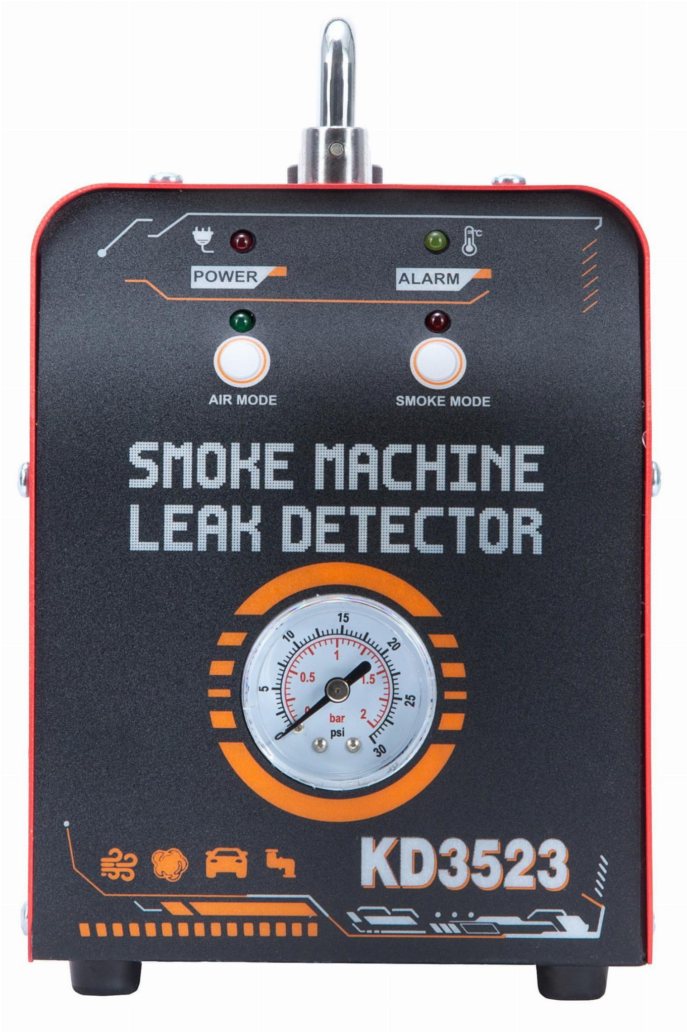 Suitsugeneraator lekete testimiseks süsteemidele 12V 20l/min 30ml KD3523