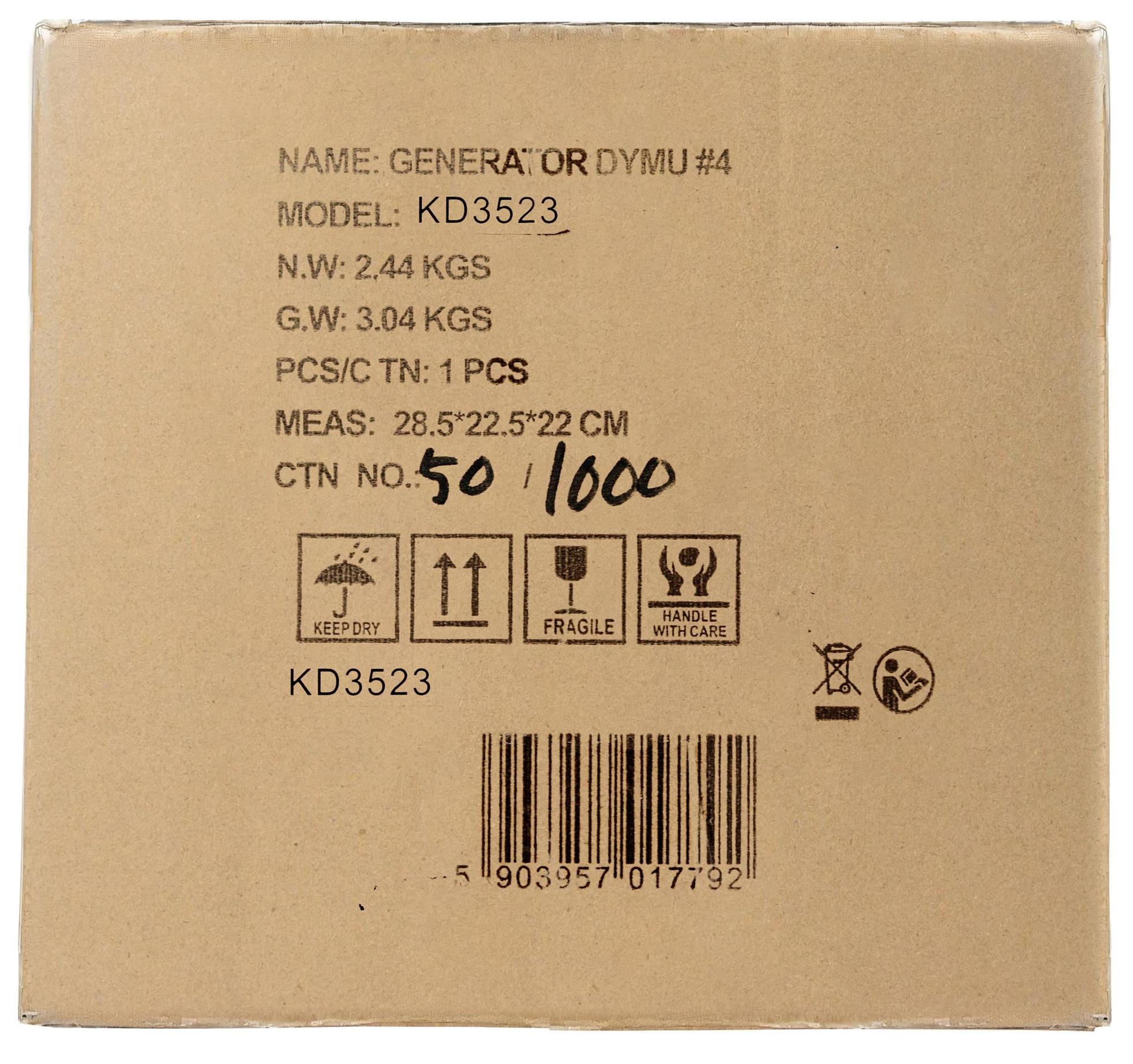 Suitsugeneraator lekete testimiseks süsteemidele 12V 20l/min 30ml KD3523