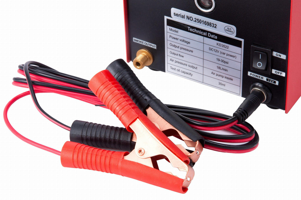 Smoke generator for leak testing systems 12V 18l/min 30ml KD3522