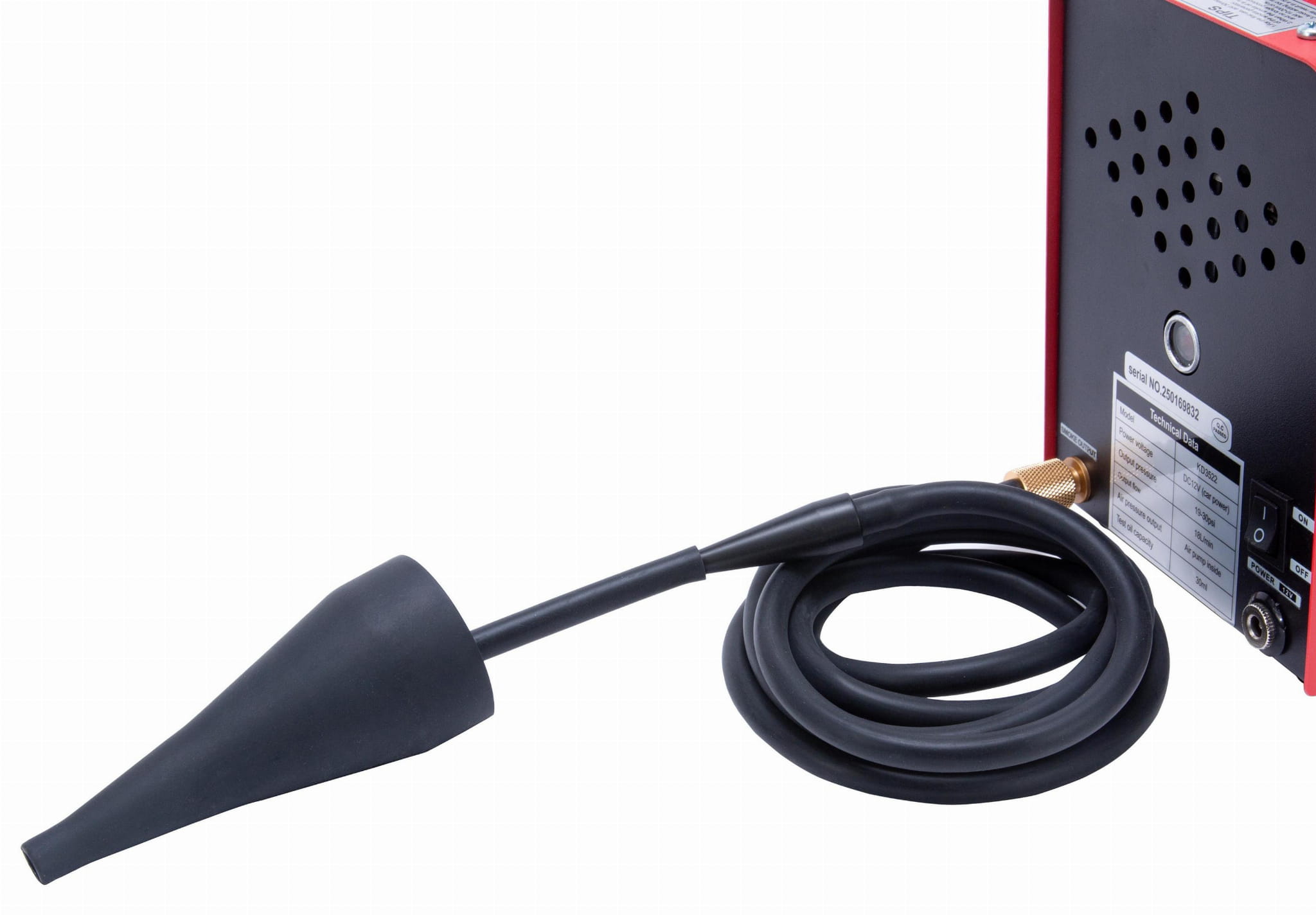 Smoke generator for leak testing systems 12V 18l/min 30ml KD3522