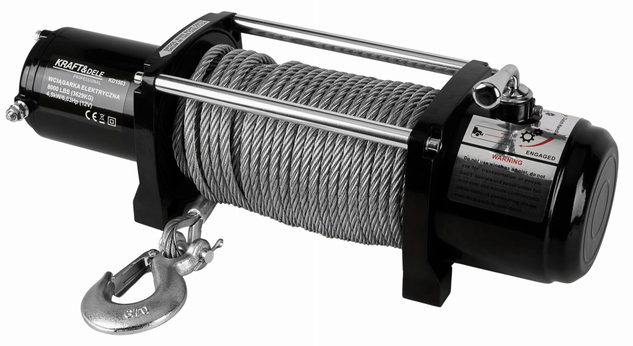 Winch - Electric Winch KD1563 8000LBS 12V