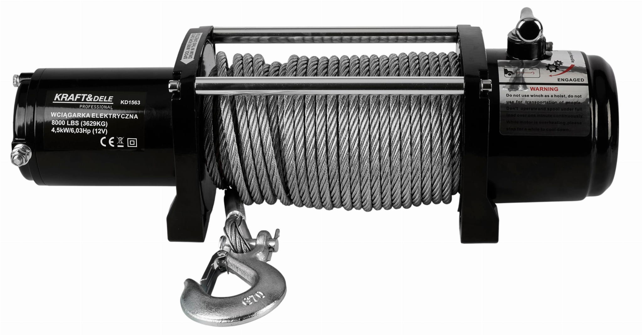 Winch - Electric Winch KD1563 8000LBS 12V