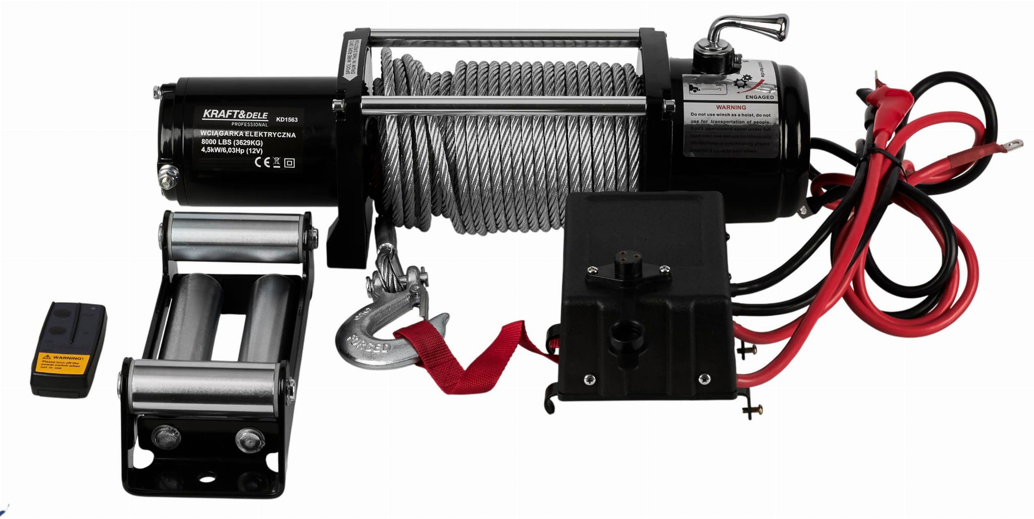 Winch - Electric Winch KD1563 8000LBS 12V