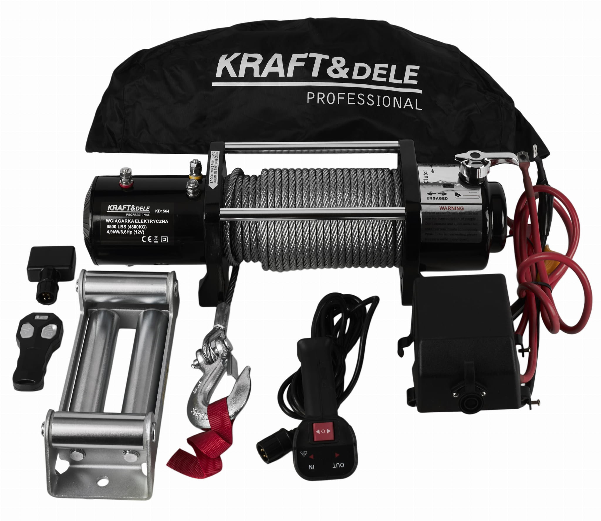 Vints - Elektriline vints KD1564 9500LBS 12V (D40)