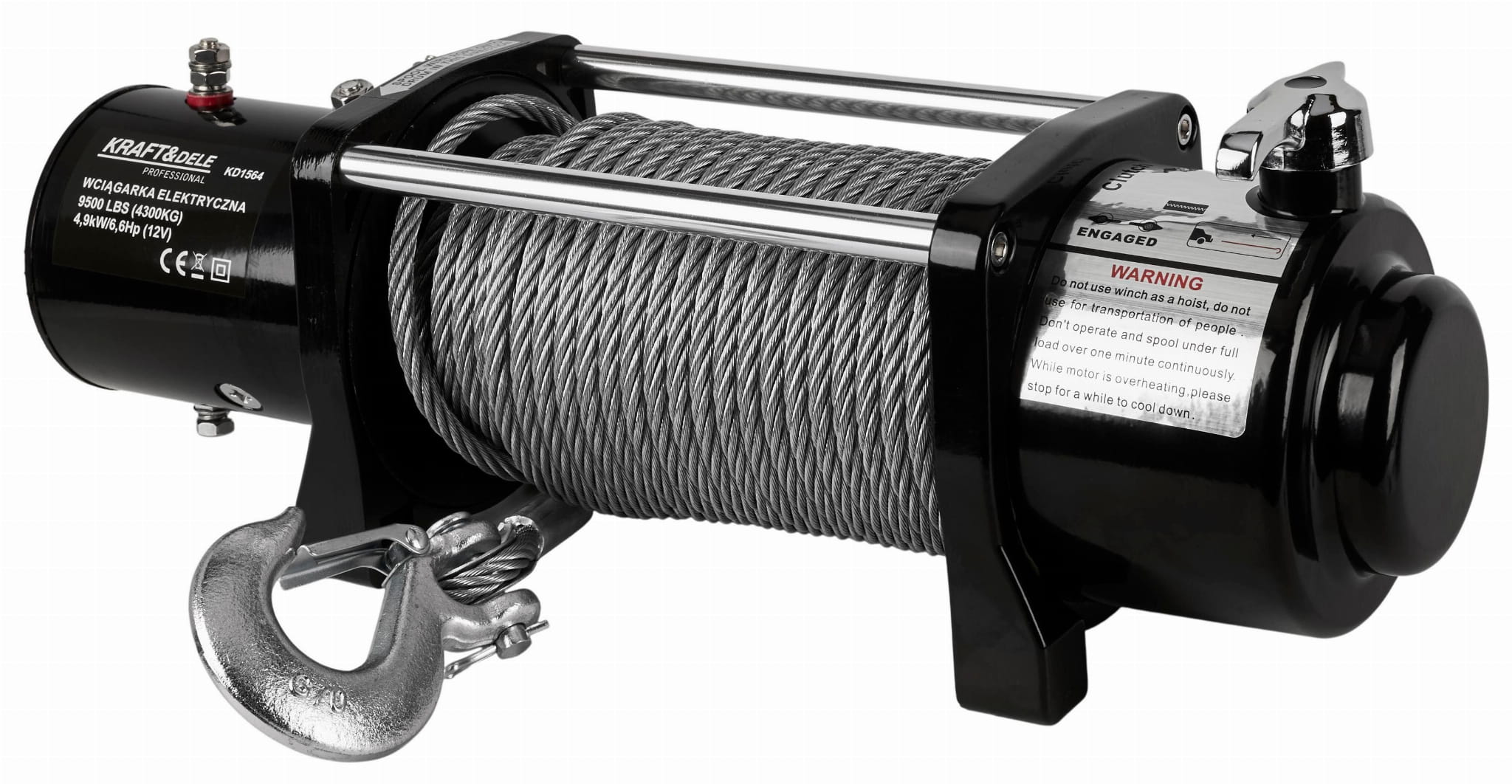 Vints - Elektriline vints KD1564 9500LBS 12V (D40)