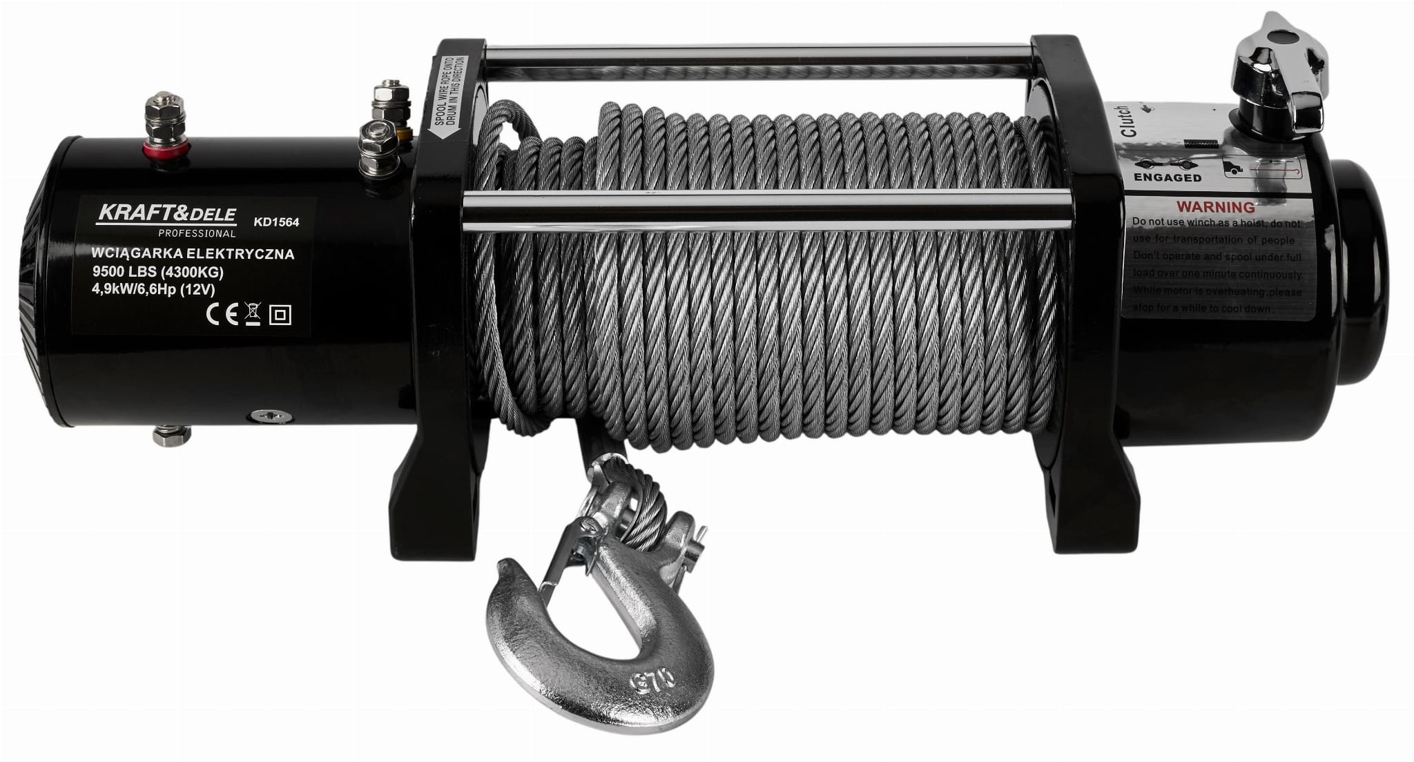Vints - Elektriline vints KD1564 9500LBS 12V (D40)
