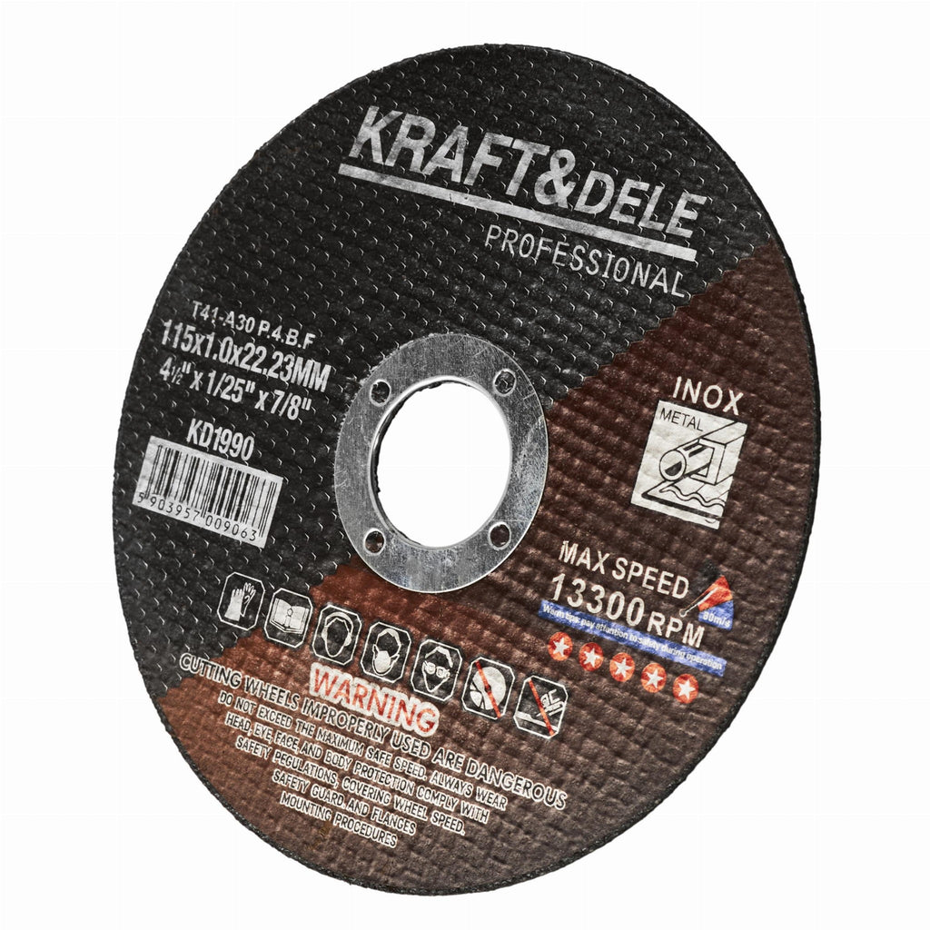 Metal cutting disc 115x1.0x22.23 mm KD1990 (VD9)