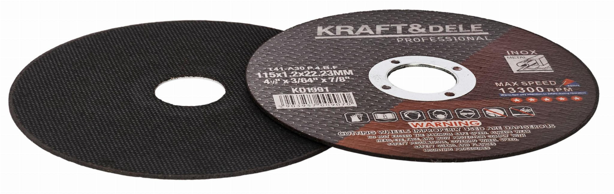 Metal cutting disc 115x1.2x22.23 mm KD1991 (VD9)