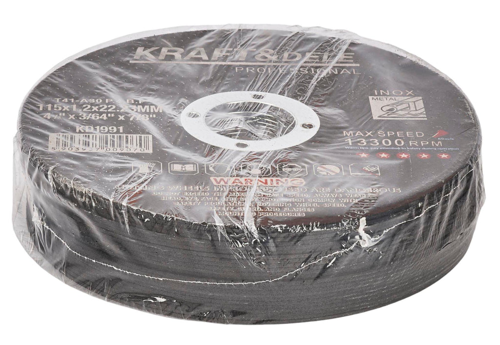 Metal cutting disc 115x1.2x22.23 mm KD1991 (VD9)