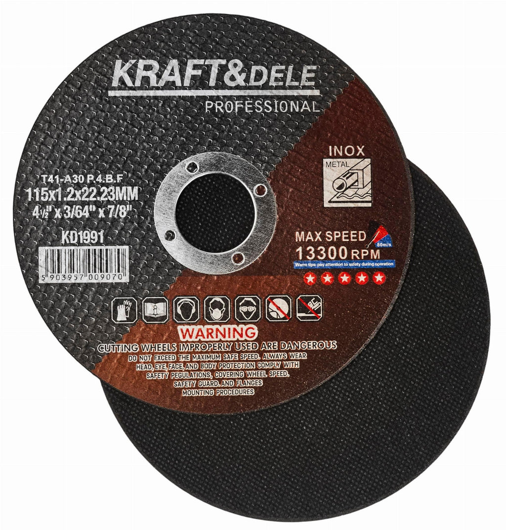 Metal cutting disc 115x1.2x22.23 mm KD1991 (VD9)
