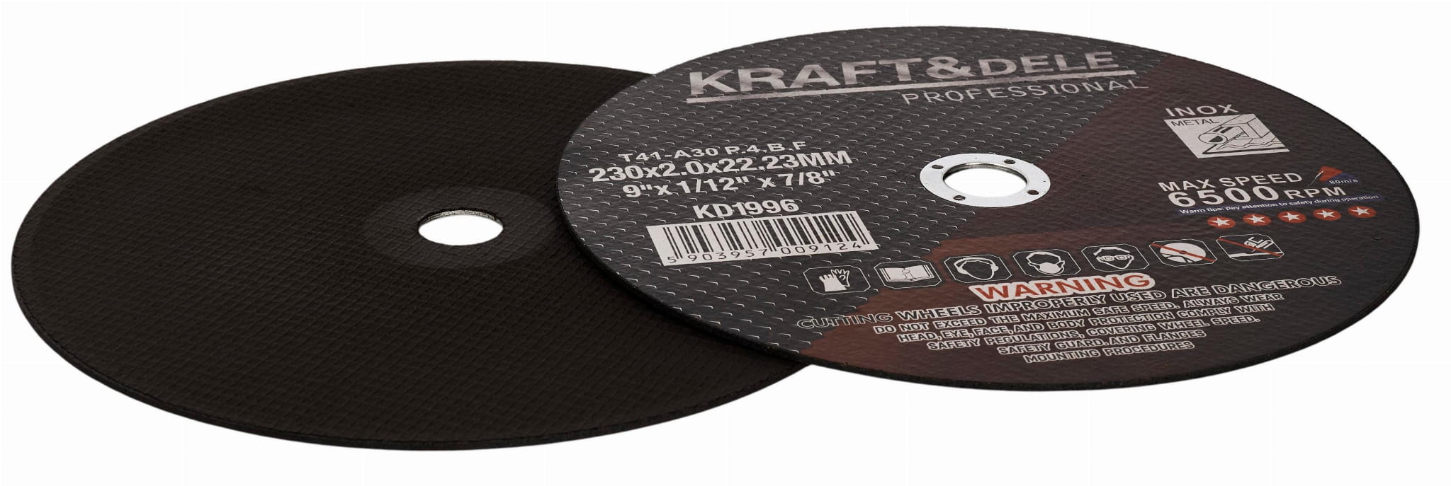 Metal cutting disc 230x2.0x22.23 mm KD1996 (VB9)