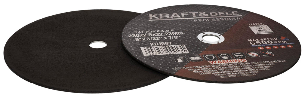 Metal cutting disc 230x2.5x22.23 mm KD1997