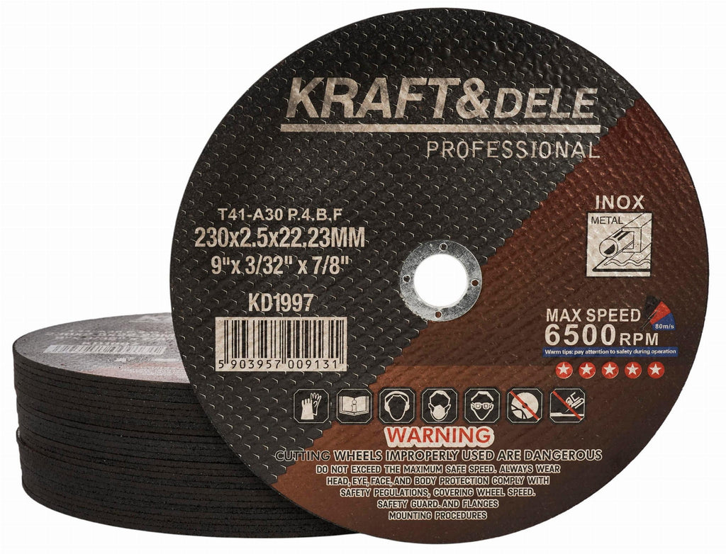 Metal cutting disc 230x2.5x22.23 mm KD1997