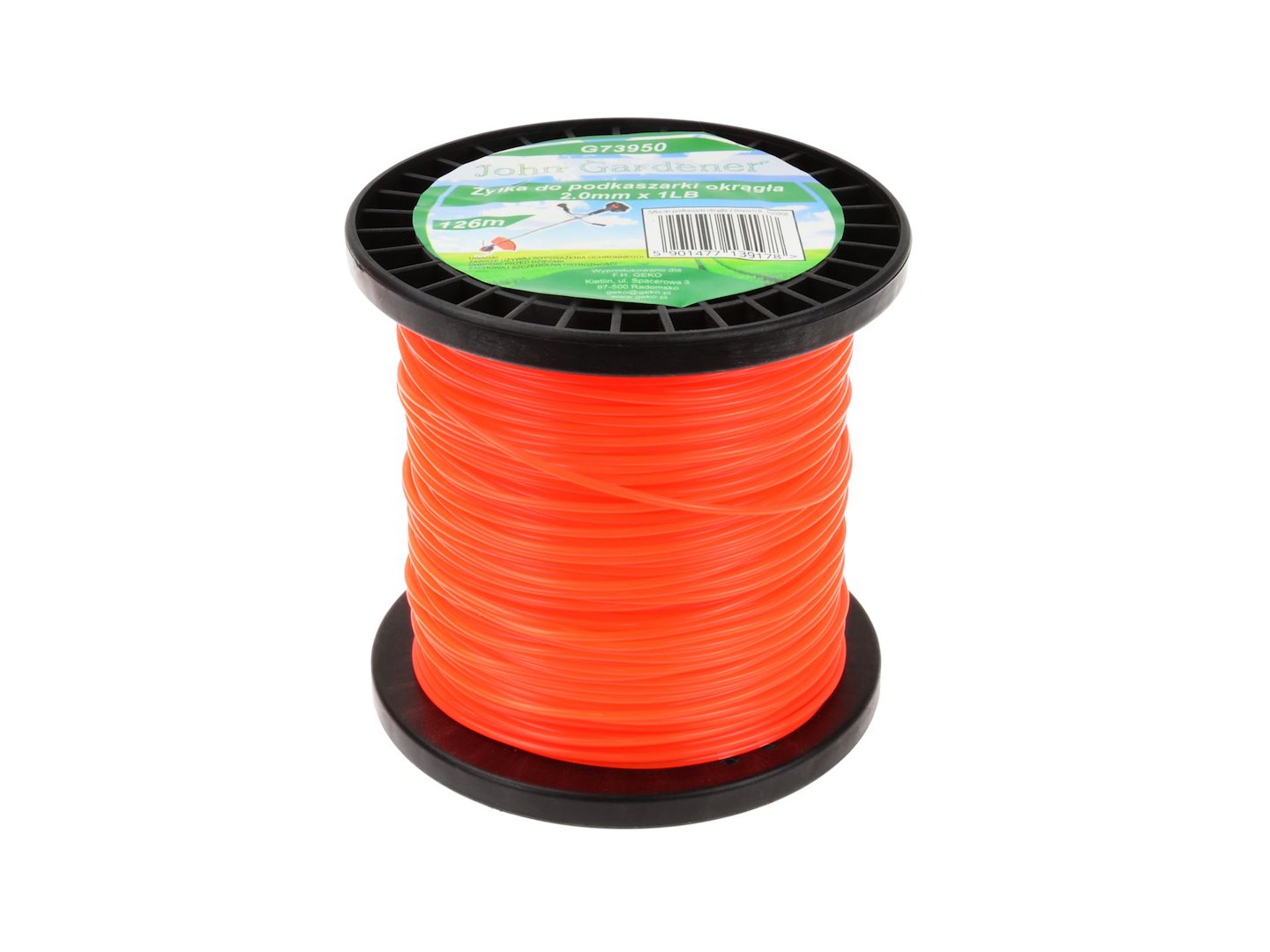 Nylon Trimmer Round Line 2.0 DIA x 1 LB