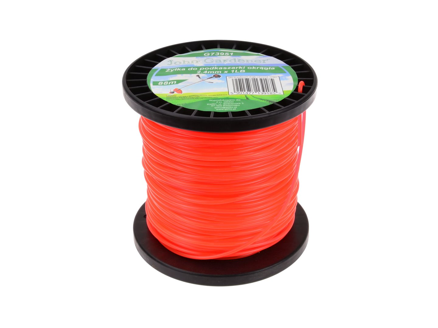Nylon Trimmer Round Line 2.4 DIA x 1 LB