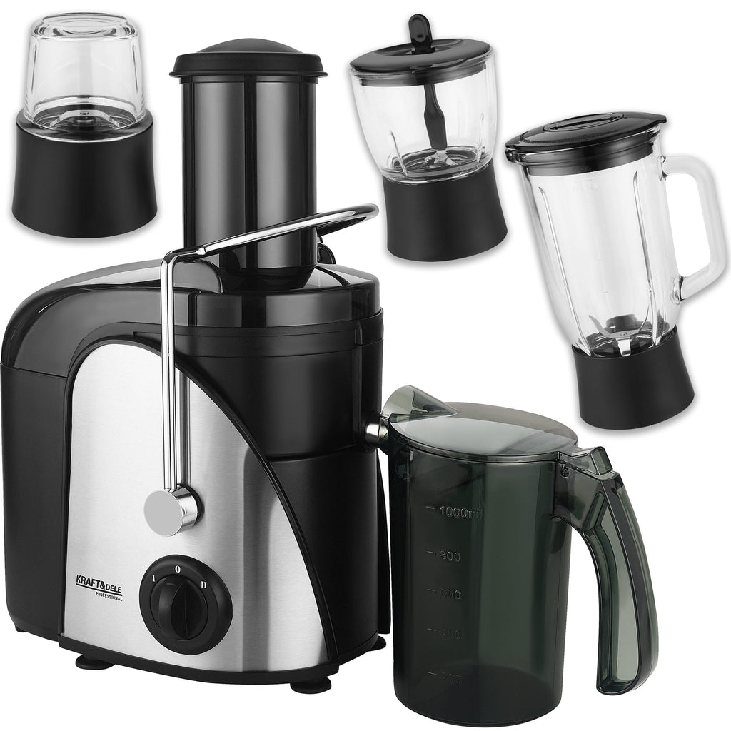 Mahlapress 1500W + tarvikud KD4137