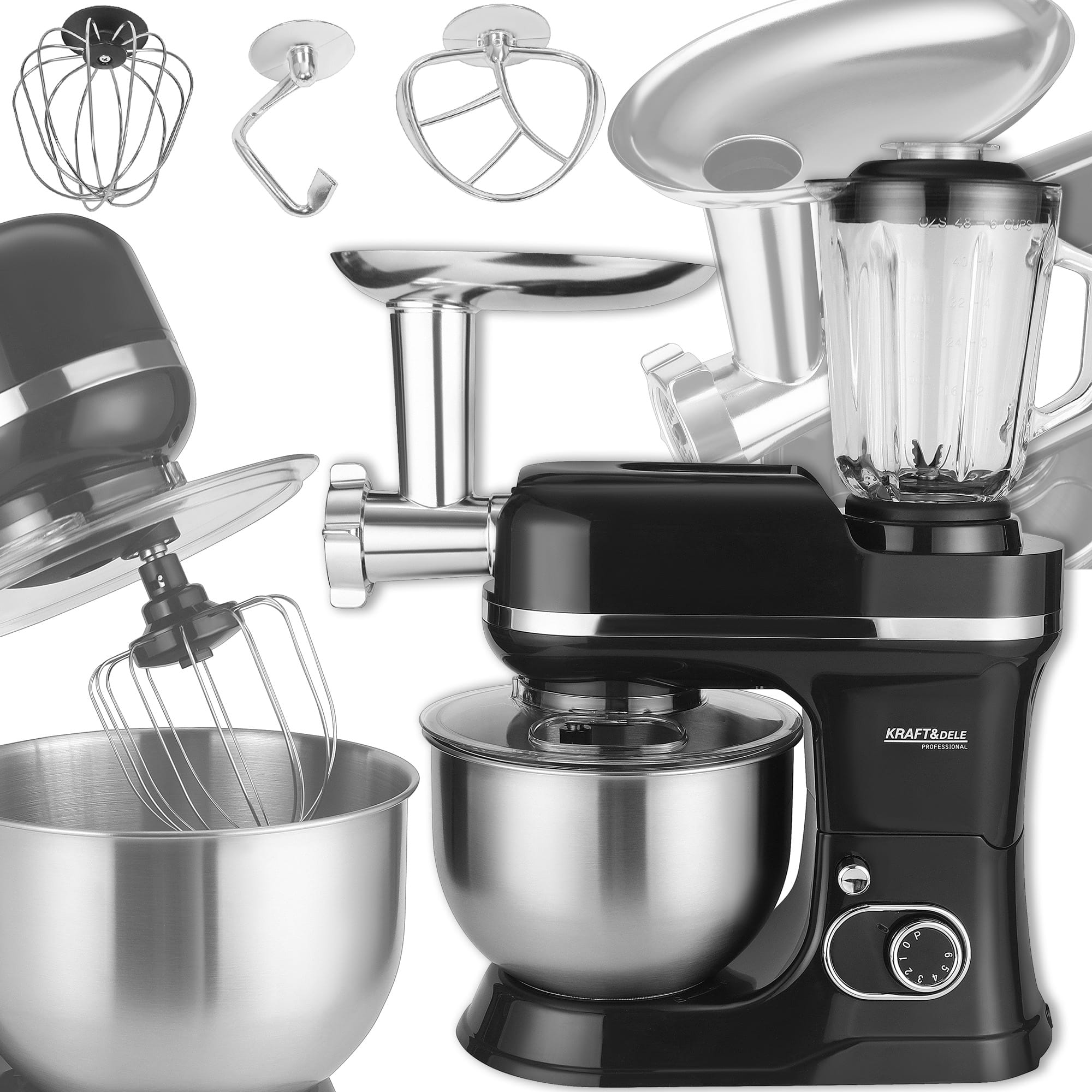 Planetary food processor max 3000W / 5L KD4147