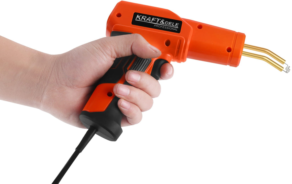 PLASTIC WELDER SOLDERING IRON 85W FOR PLASTIC + ACCESSORIES STAPLES KD11295