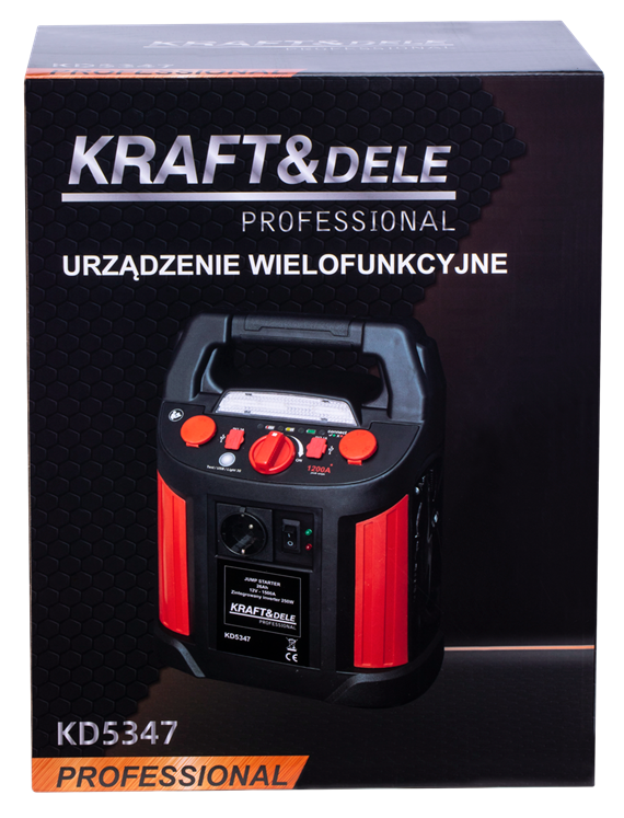 JUMP-STARTER 1200/700A 26Ah 12V INVERTER KD5347