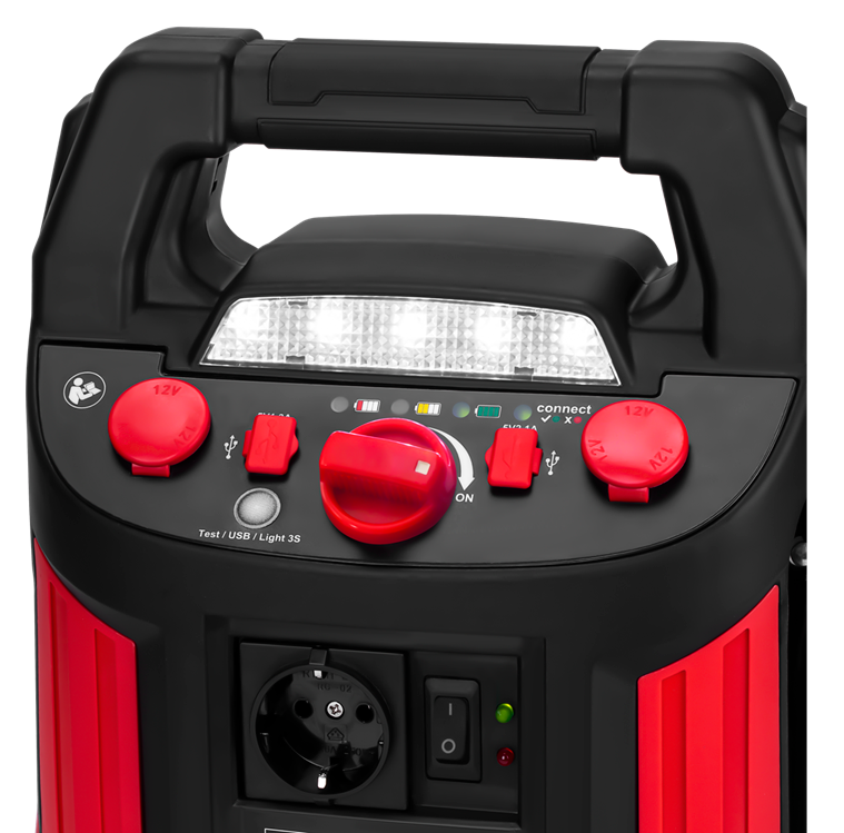 JUMP-STARTER 1200/700A 26Ah 12V INVERTER KD5347