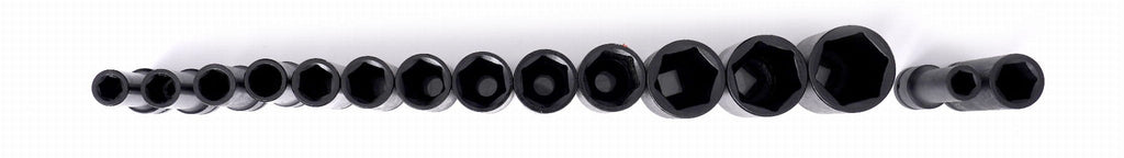 IMPACT SOCKETS 1/2" 10-32 mm 16pcs. KD11755 (C2)