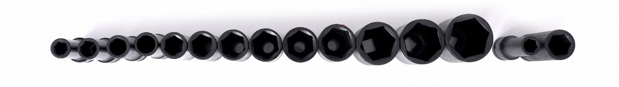 IMPACT SOCKETS 1/2" 10-32 mm 16pcs. KD11755 (C2)