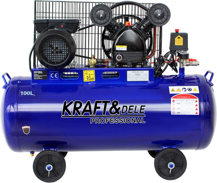 Õlikompressor 100L 2 PISTONIT 230V KD4054 (D44)