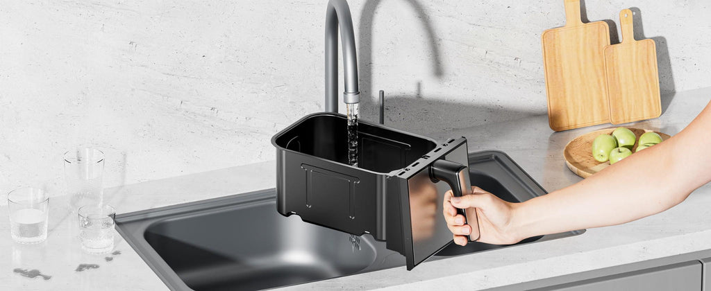 OIL-FREE AIR FRYER AIRFRYER 9L 2500W TWO CHAMBERS +LCD KD4180