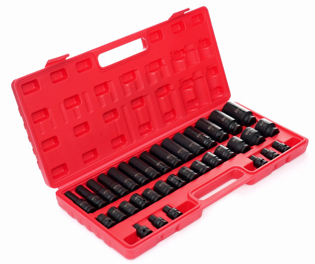 IMPACT SOCKETS 1/2" 35PCS. KD11757 (VD12)