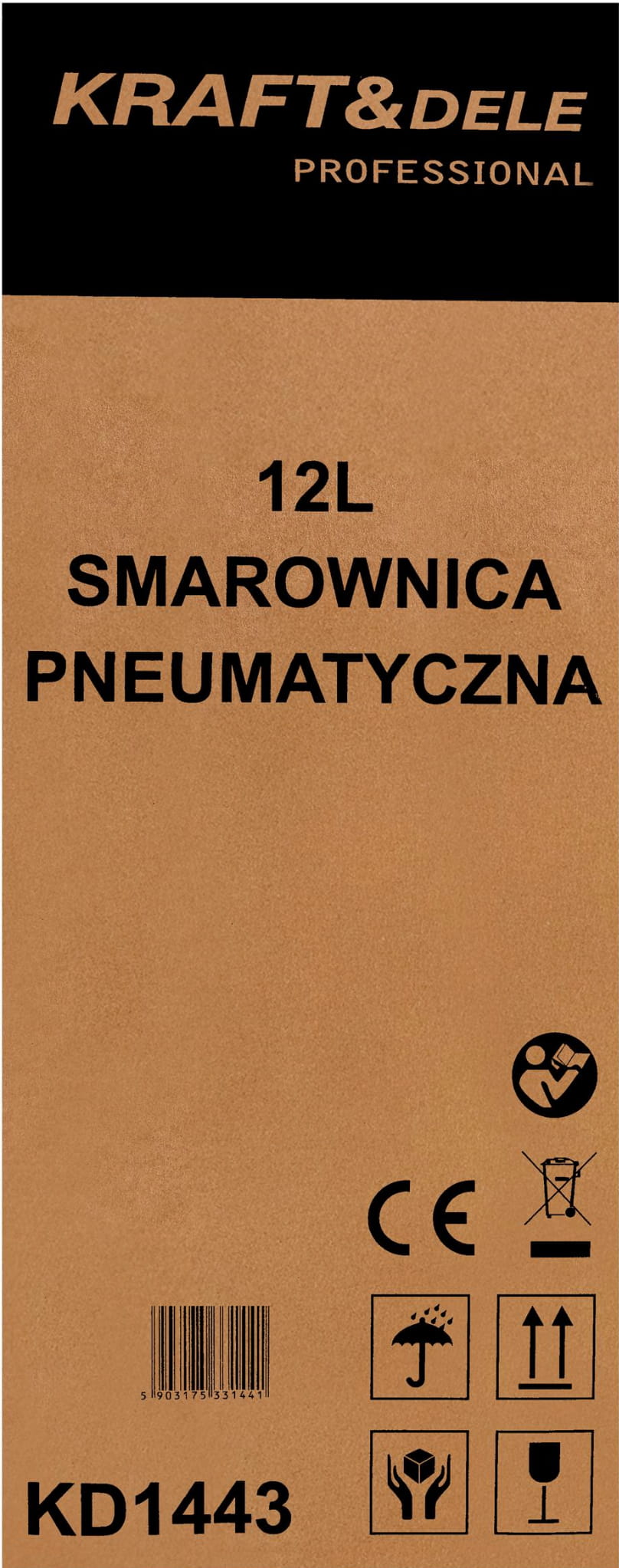Automaatne pneumaatiline määrdepump 12 l KD1443 (D3)